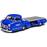 イクソ ミニカー 1/43 メルセデスベンツ レーシングカー トランスポーター 1955 Blaues Wunder