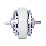 Machinery Parts 50N.m two shafts electro magnetic powder clutch brake re-reeling machine tension con