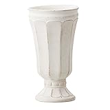 Clay製花器 Gris ét blanc(グリ・エ・ブラン)フレンチアンティーク調のおしゃれ花瓶