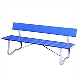 ミヅシマ工業　ベンチEM　1.8背付　LW-EM 2410210　【ガーデンベンチ・公共向け】