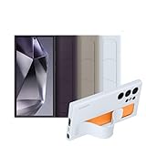 Galaxy S24 Ultra 5G ケース 純正 シリコン グリップ ケース Silicone Grip Case EF-GS928 海外純正品 [並行輸入品] 携帯クリーナー付 (ダーク バイオレット)