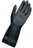 MAPA Technic NS-401 Neoprene and Natural Latex Glove, Chemical Resistant, 0.022 Thickness, 12-1/2 Le