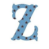 WallCandy Arts Luv Letters Stars Wall Stickers, Z [並行輸入品]