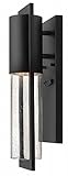 Hinkley照明1326-ll Shelter Singleライト15 – 1 / 2 "高アウトドア壁取り付け用燭台W、 Width:  4.5" Height: 15.5" 1326BK-LL 