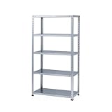 ステンレスラック NCタイプ 幅87.5×奥行45×高さ180cm 5段 ステンレスSUS-430 100kg/段