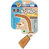 ドギーマン 牛革編み込みデンタルトイ スティック 犬用おもちゃ