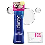 Durex デュレックス 潤滑ゼリー フィール 100ml 水性 ローション + 試供品付き(デュレックス 潤滑ゼリー フィール 5mL 3個入り)