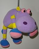 Springy Baby Hippo Animal Brightly Coloured Mobile by Panopoly