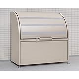 四国化成　ゴミストッカー　AP2型(575L）　GSAP2-1212SC　【ゴミ袋（45L）集積目安　12袋、世帯数目安　6世帯】　【ゴミ収集庫】 ステンカラー