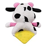 Edtoy 1pcs Plush Hand Bellsおもちゃを新生児赤ちゃんキッズLovely最初Rattlesソフト動物モデルハンドルDevelopmentalおもちゃHangingベッド安全 E