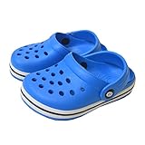 BooMart サンダル ビーチサンダル クロックス風 子供用 キッズ ベビー 男の子 女の子 園児 【YP】 fo-sa14 15cm ブルー
