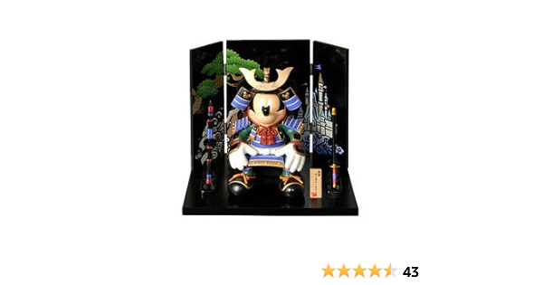 Amazon 東京ディズニーリゾート限定 ミッキーの五月人形 大 子供大将 おもちゃ