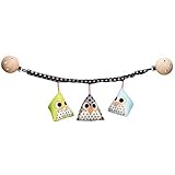 Silly U Pram Toy オウル 3フレンズ 【シリーユー フクロウ ふくろう 梟 布製玩具 ベビートイ ヒロ・コーポレーション】