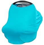 JLIKA Baby Car Seat Covers - Stretchy Infant Canopy and Nursing cover for breastfeeding newborns inf