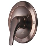 オリンピア洗面p-2303t-orbシングルハンドルバルブトリムセット、オイルはブロンズ仕上げ