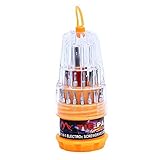 Bartram 精密ドライバーセット 31種磁石付きビット 磁気 多機能 スマホ / タブレット / パソコン / 精密機器の修理と組立に ドライバーセット スクリュードライバー セット