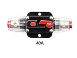 Yiteng　12V-24V　車　自動遮断器　オート　サーキット　ブレーカー　リセット　ヒューズ　ホルダー　プロテクター　 過電流防止　カー　オーディオ　電源ライン用