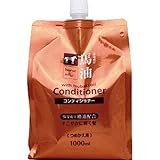 熊野油脂 馬油コンディショナー つめかえ用 1000ml×4個