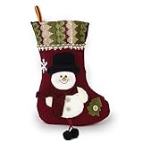 ノーブランド品 　2ペア　お買い得　可愛い　ベルベット生地製　クリスマス　キャンディー　ストッキング　靴下　 ソックス　雪だるま　贈り物