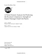 A Finite Element Analysis for Predicting the Residual Compressive Strength of Impact-Damaged Sandwich Panels
