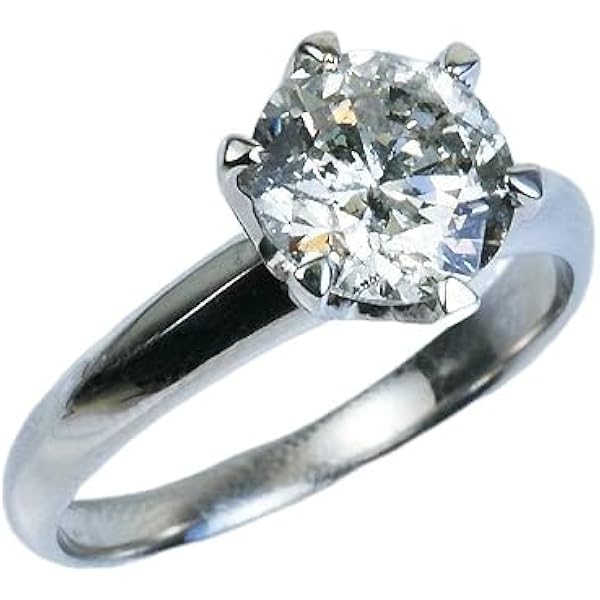 Amazon.co.jp: 【KASHIMA】鑑定書付 プラチナ900 1.2ct ダイヤモンド