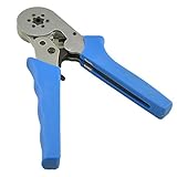 HSC 8 6-6 0.25-6 。 0 mmÂ² 圧着工具自己調整可能なラチェット式フェルールワイヤ圧着工具プライヤ