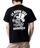 [コンフューズ] tシャツ メンズ 大きいサイズ ティシャツ 半袖Tシャツ スカル ハット ストリート 柄 ブランド ロゴ プリント cf-rem-ss-2873 M BLACK