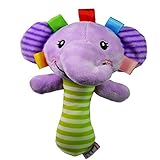 ぬいぐるみおもちゃ赤ちゃん象Rattles動物ぬいぐるみソフトおもちゃ早期教育人形