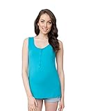 RIPE maternity ガブリエラタンクナーシングマタニティトップ サイズS プールブルー S6023 授乳対応