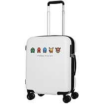 Amazon | [ポケットモンスター] スーツケース 機内持ち込み 拡張