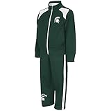 Toddlers NCAA Michigan State Spartansスウェットシャツトラック、パンツコンボセット(チームカラー)