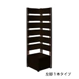 コーナーフェンス1200(3cm間隔) BL 左脚1本タイプ
