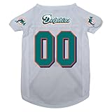 NFL Miami Dolphinsペットジャージー L