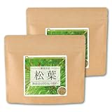 健康・野草茶センター 国産 松葉 100％ パウダー 120gx2個セット 健康茶 粉末