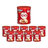 江崎グリコ ビスコ保存缶(非常食) 30枚×10個