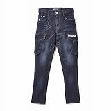 [ミタニ]デニムパンツ MWB BM78(ネイビー) L