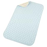 西松屋 EFD 防水汗取りキルティングパッド 無地 ブルー