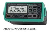 共立電気計器 デジタル絶縁・接地抵抗計 キューメグアース KEW 6022 スタンダードモデル 携帯用ケース付