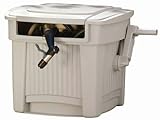 Suncast PHJ100M Garden Hose Reel Hideaway with 100-Foot Hose Capacity [並行輸入品]