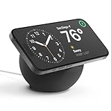 elago MS2 充電スタンド MagSafe充電器対応 - プレミアムシリコン iPhone 17/16/15/14/13/12シリーズに対応 MagSafeスタンド用にデザイン [ブラック] [充電ケーブルは含まれていません]