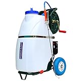 HAIGE 【佐川発送】電動噴霧器 充電式 セット動噴 バッテリー式 静音 42リットルタンク HG-42L