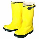 Bon 84-859 Heavy Duty Yellow Rubber Contractor's Overshoe Boot, Size 9 by BON