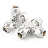 uxcell　クイックカプラー　エアー ジョイント　カップリング　パイプ　エア　空気圧　ホース　チューブ　8mm　2個入り