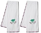 Pam Grace Creations Towel Set, Lovebird Lavender by Pam Grace Creations