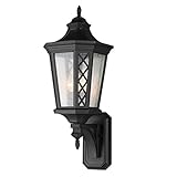 Feiss OL9505TXB 3-Bulb Outdoor Lantern, Textured Black Finish [並行輸入品]