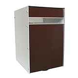 Box Design ポスト 郵便受け Designer Range b/o Brown