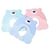 seliyiiシャンプーハット 洗髪用帽子 可愛いベビー用品 サイズ 調整可能 お風呂 幼児/赤ちゃん/子供/大人用 水漏れない 耳のシールド付き(青い) | ベビー＆マタニティ | ベビー&マタニテ