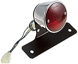 ポッシュ(POSH) バイク用品 ヴィンテージラウンドテールランプ メッキ 250TR 074190-03