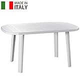 ガーデンテーブル サロモネ ガーデンテーブル（プラスチック 軽量 屋外 イス テーブル ダイニングテーブル イタリア製）