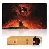 Paramint The Shadow and the Flame (ステッチ) - アナト・フィンスタークによるMTGプレイマット LOTR ロード・オブ・ザ・リング - マジック・ザ・ギャザリングプレイマットに対応 - MTG、遊戯王、TCGをプレイ - オリジナルデザイン